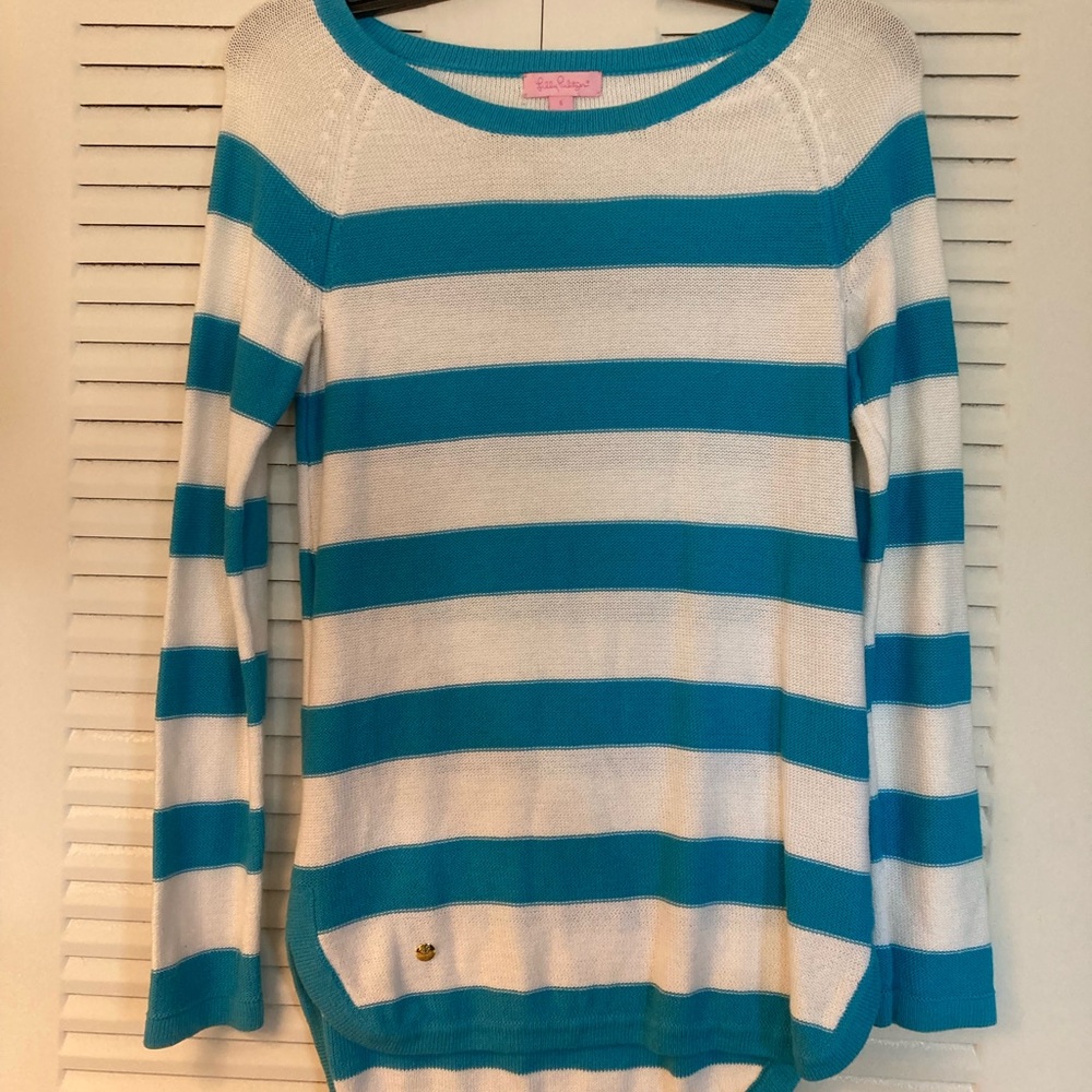LILLY PULITZER STRIPED SWEATER